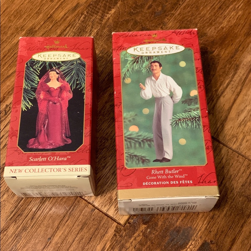 3 GWTW Vintage Hallmark Ornaments - Picture 10 of 11
